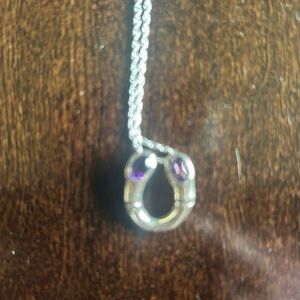 John Hardy Sterling silver necklace. 20 inch rope chain